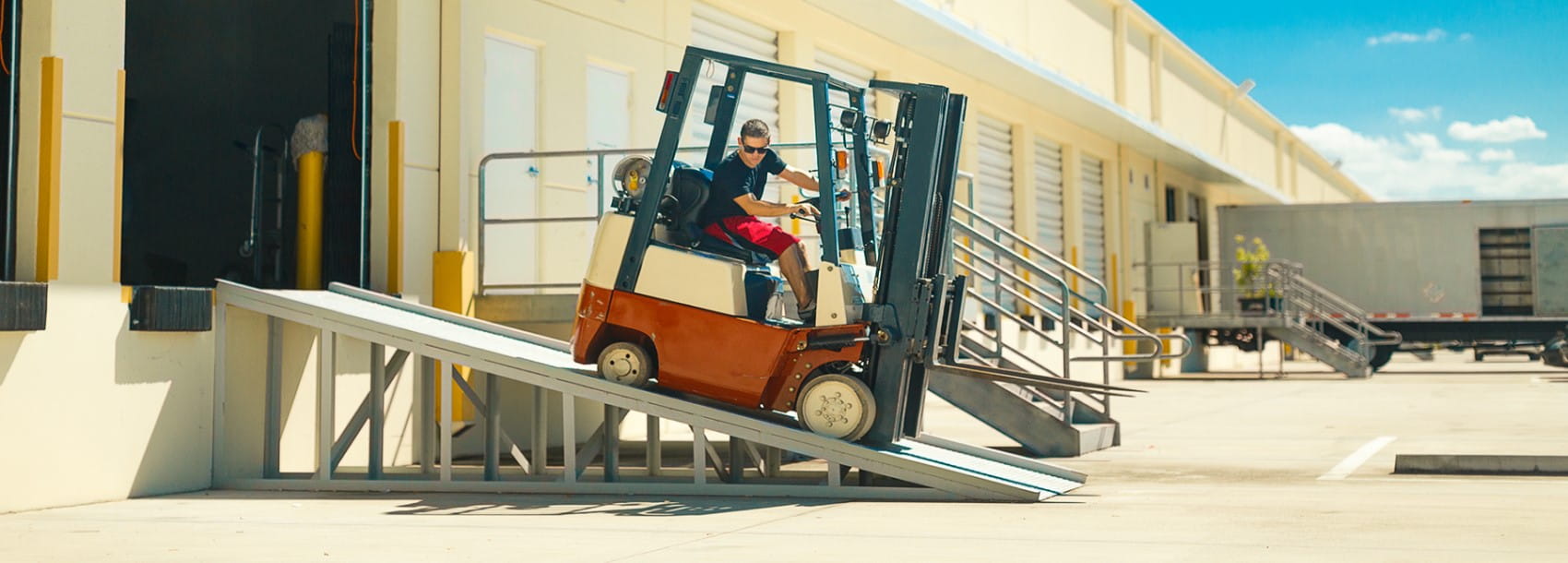 forklift ramp