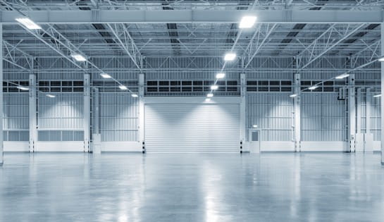 empty warehouse