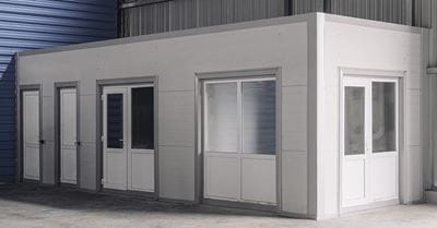 modular offices modular office system in warehouse