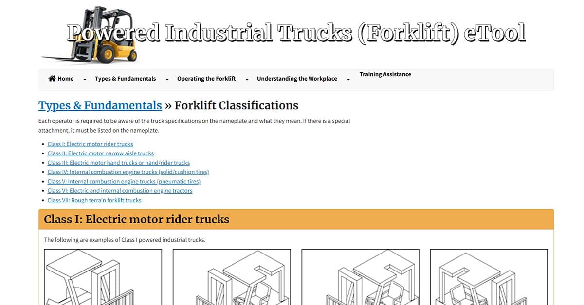 Osha Classifications