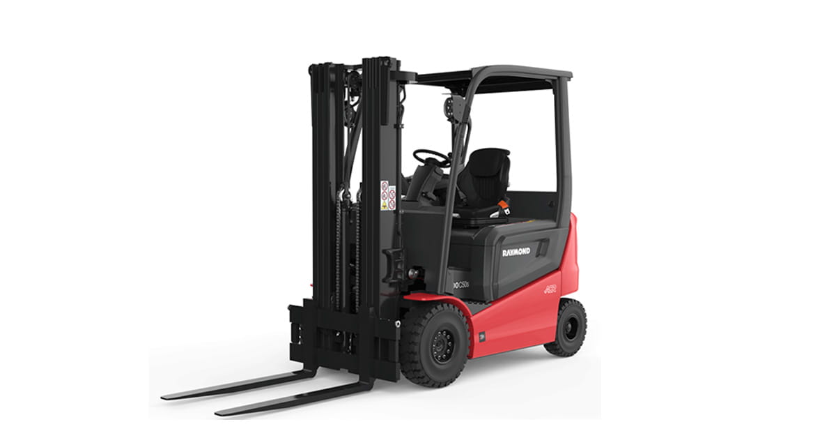 raymond electric outdoor forklift
