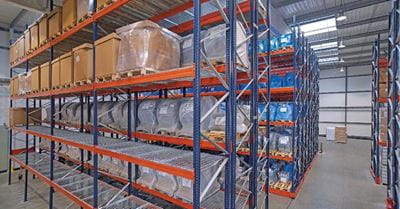 pallet rack wire decking