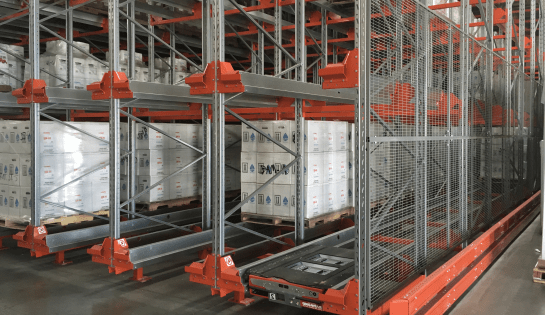 Automated Pallet Storage