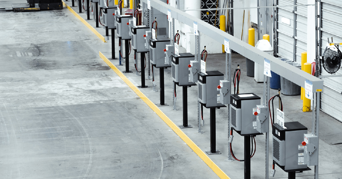 ACT forklift battery chargers