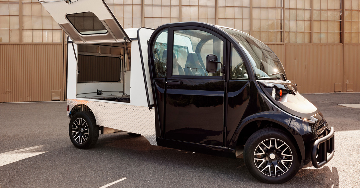 GEM electric utility vehicle