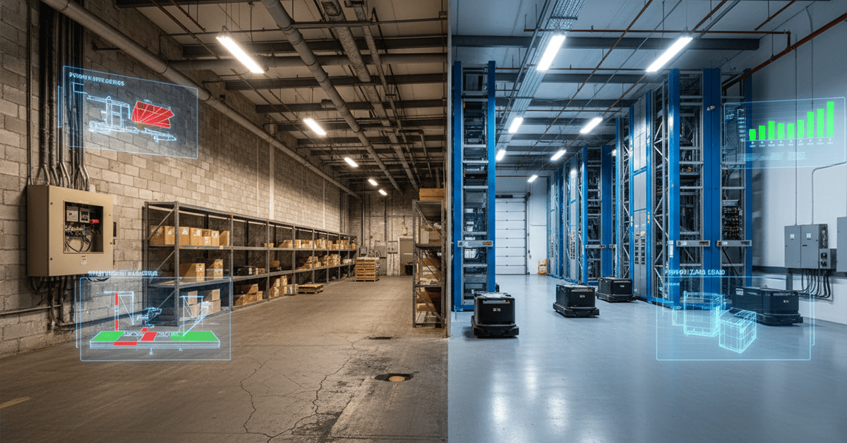 retrofitting an older warehouse