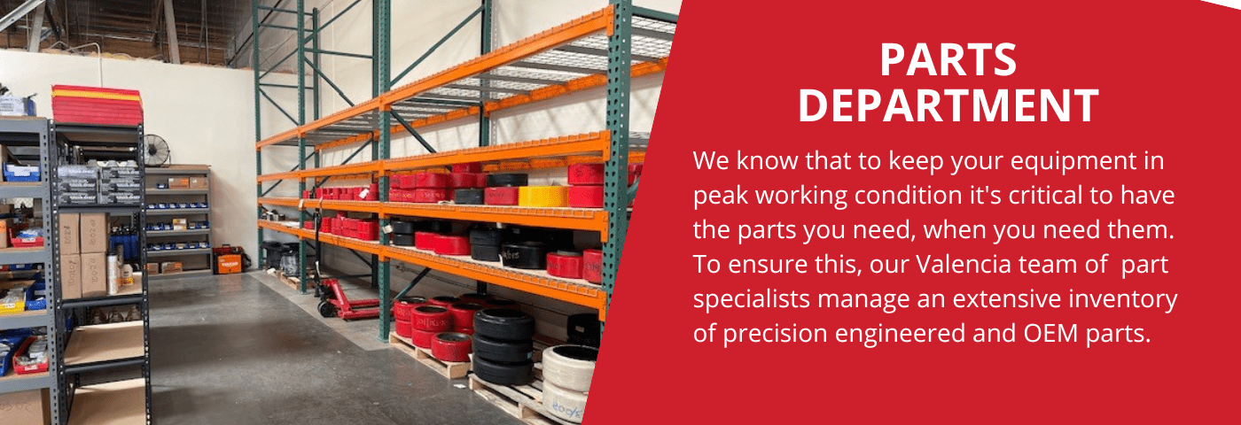 Valencia Parts Department