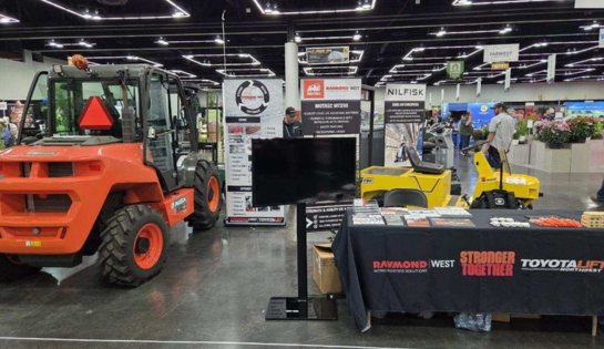 Raymond West booth at 2025 Farwest Trade Show