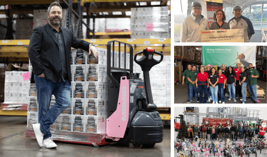 Raymond West and Toyota Lift Northwest Charitable Efforts