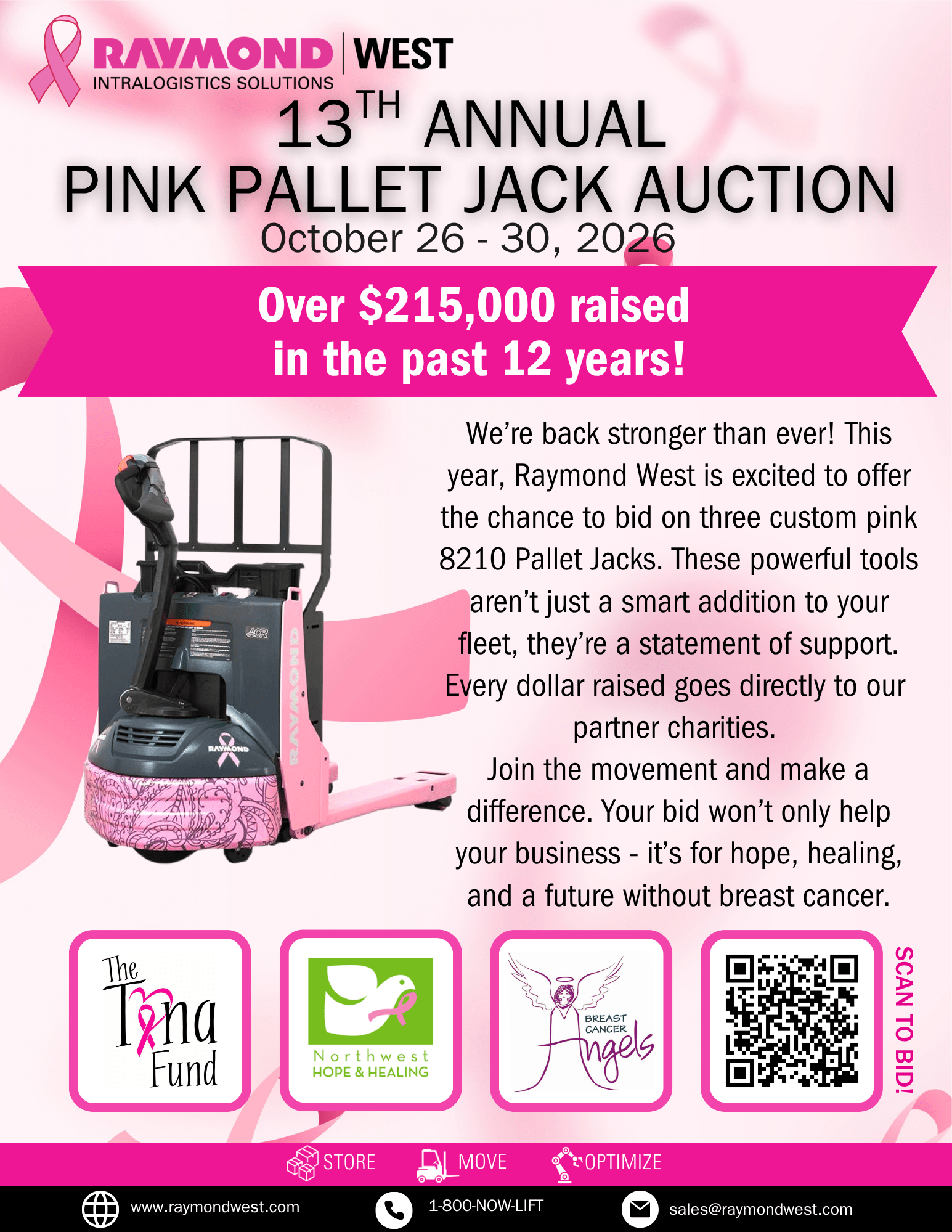 Pink Pallet Jack Flyer