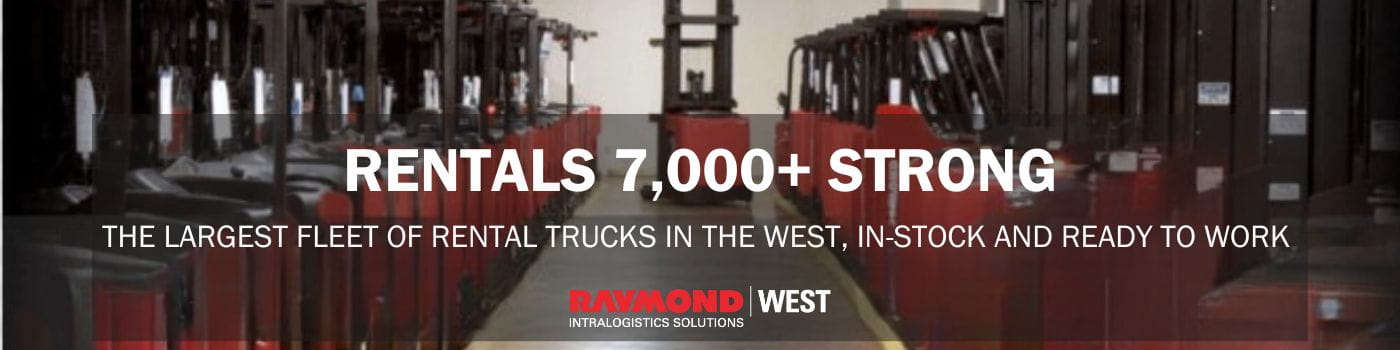 Raymond West Intralogistics Solutions fleet