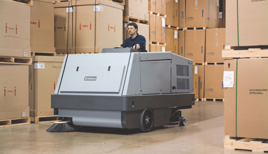 Nilfisk 7765 Rider Sweeper Scrubber