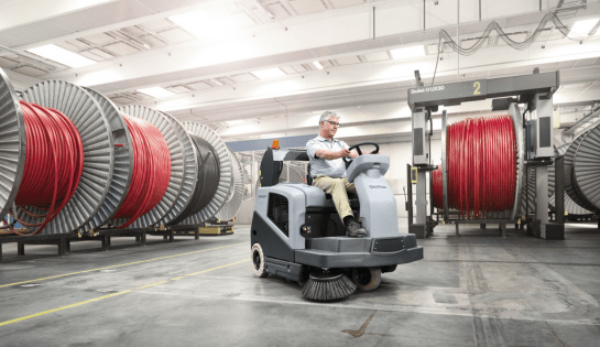 Nilfisk SW5500 Ride-On Floor Sweeper