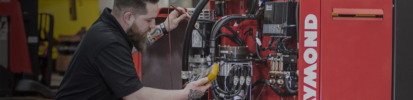 forklift service, forklift maintenance, raymond forklift parts