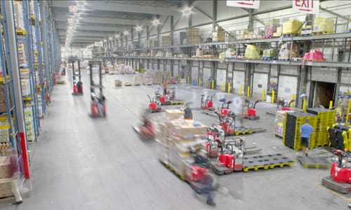 raymond forklift, order picker, orderpicking